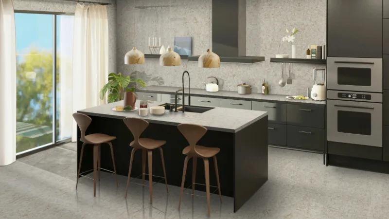 Advanced Quartz Stone for Kitchen Platforms â€“ Stain-Proof, Heat-Safe & Premium