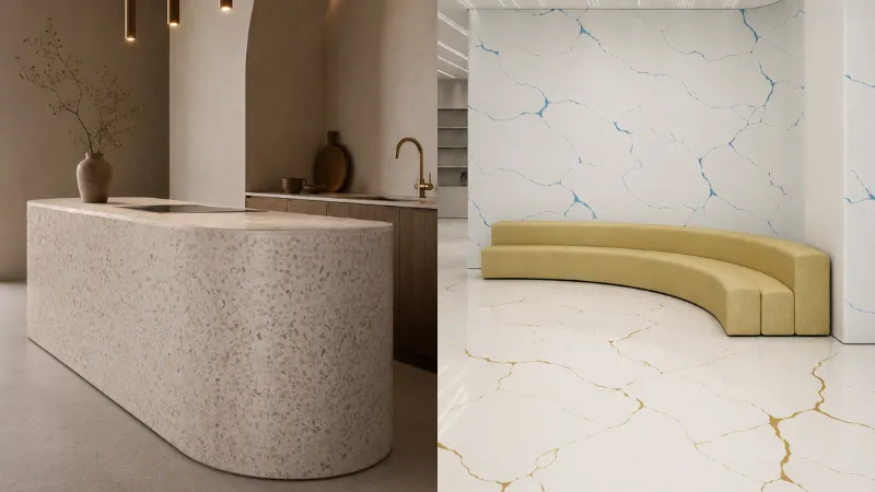 Engineered Marble & Quartz for Humid Climates: A Material Selection Guide